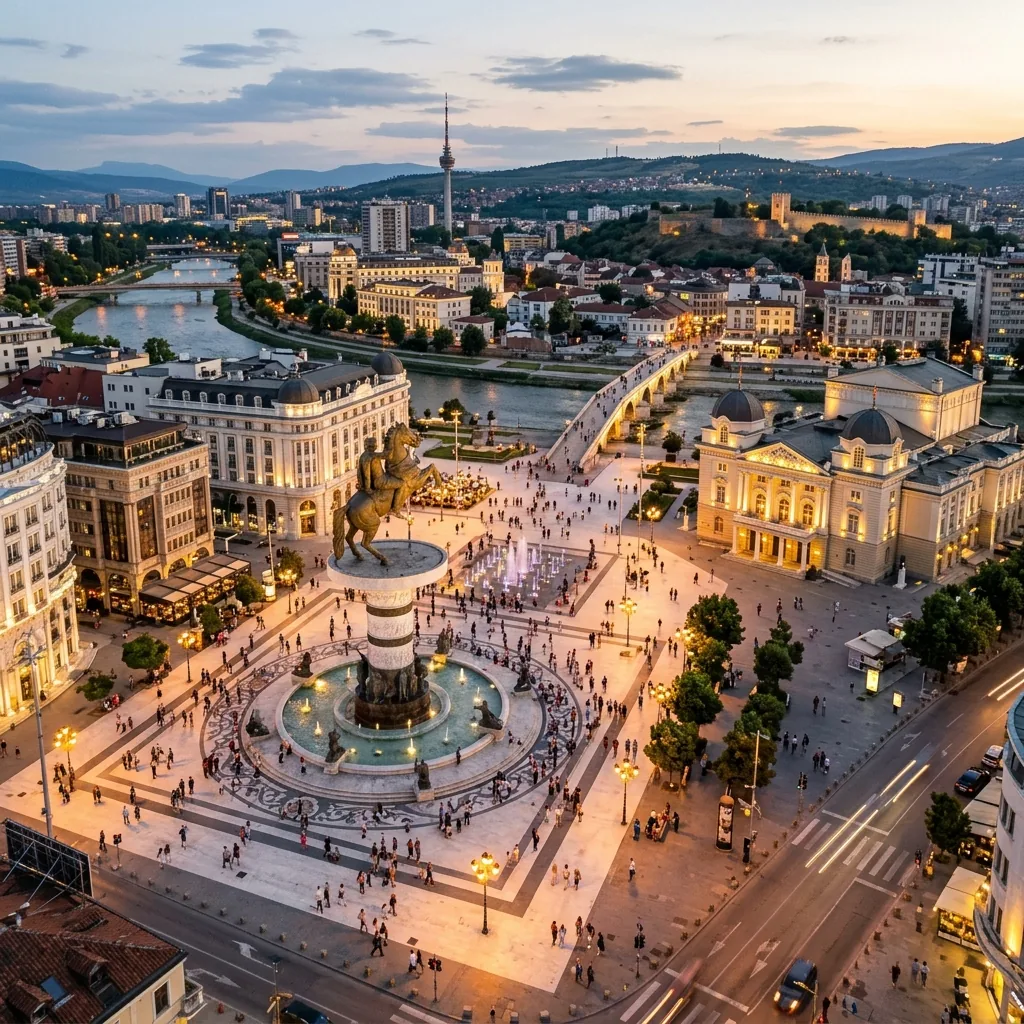 Kombi prevoz Beograd → Skopski region — Skoplje, Severna Makedonija