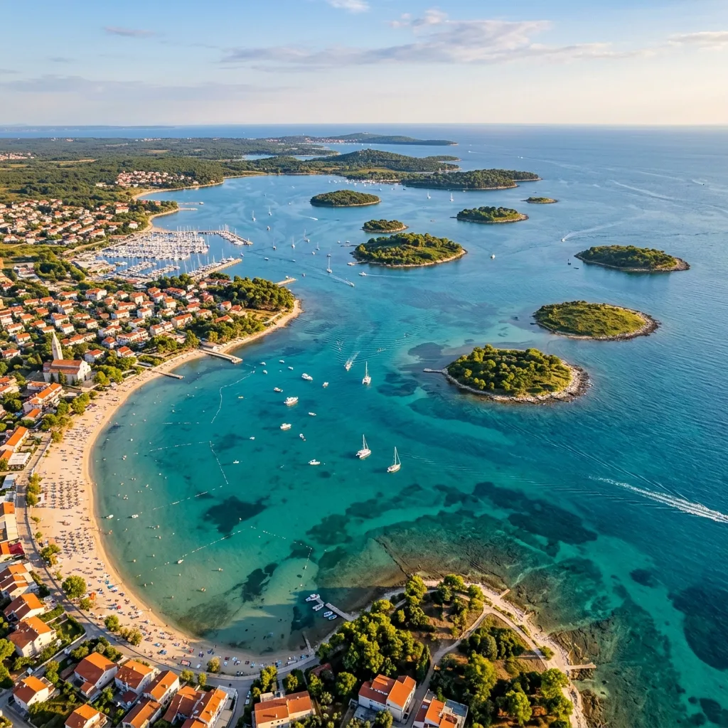 Medulin — peščana plaža Bijeca, Rt Kamenjak i najjužnija Istra