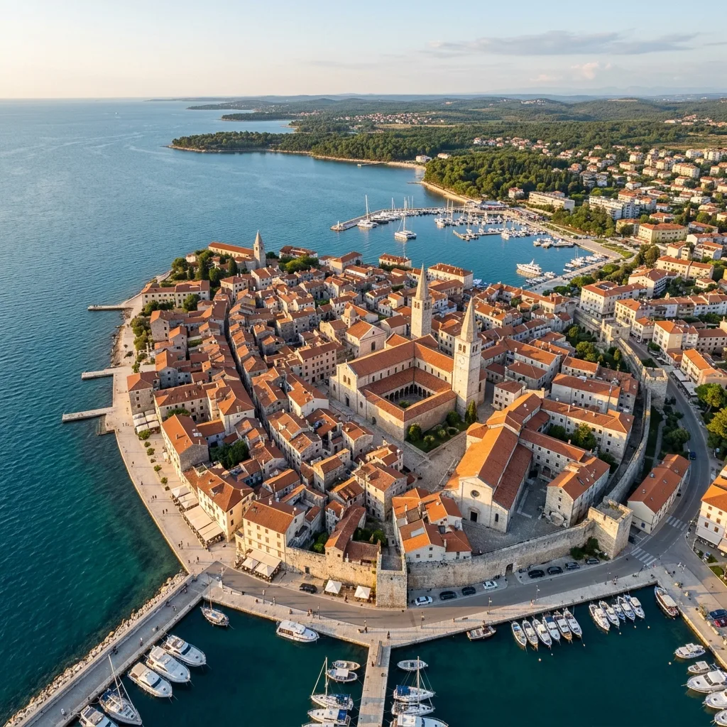 Letovanje u Poreču — Eufrazijeva bazilika UNESCO i Plava laguna resort kompleks