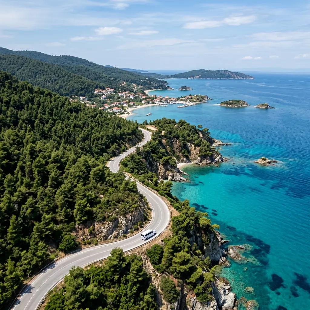 Kombi prevoz Srbija → Grčka — 45 destinacija